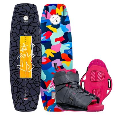 Hyperlite Prizm 139 Wakeboard w/ Viva 4-8.5 Bindings 2026