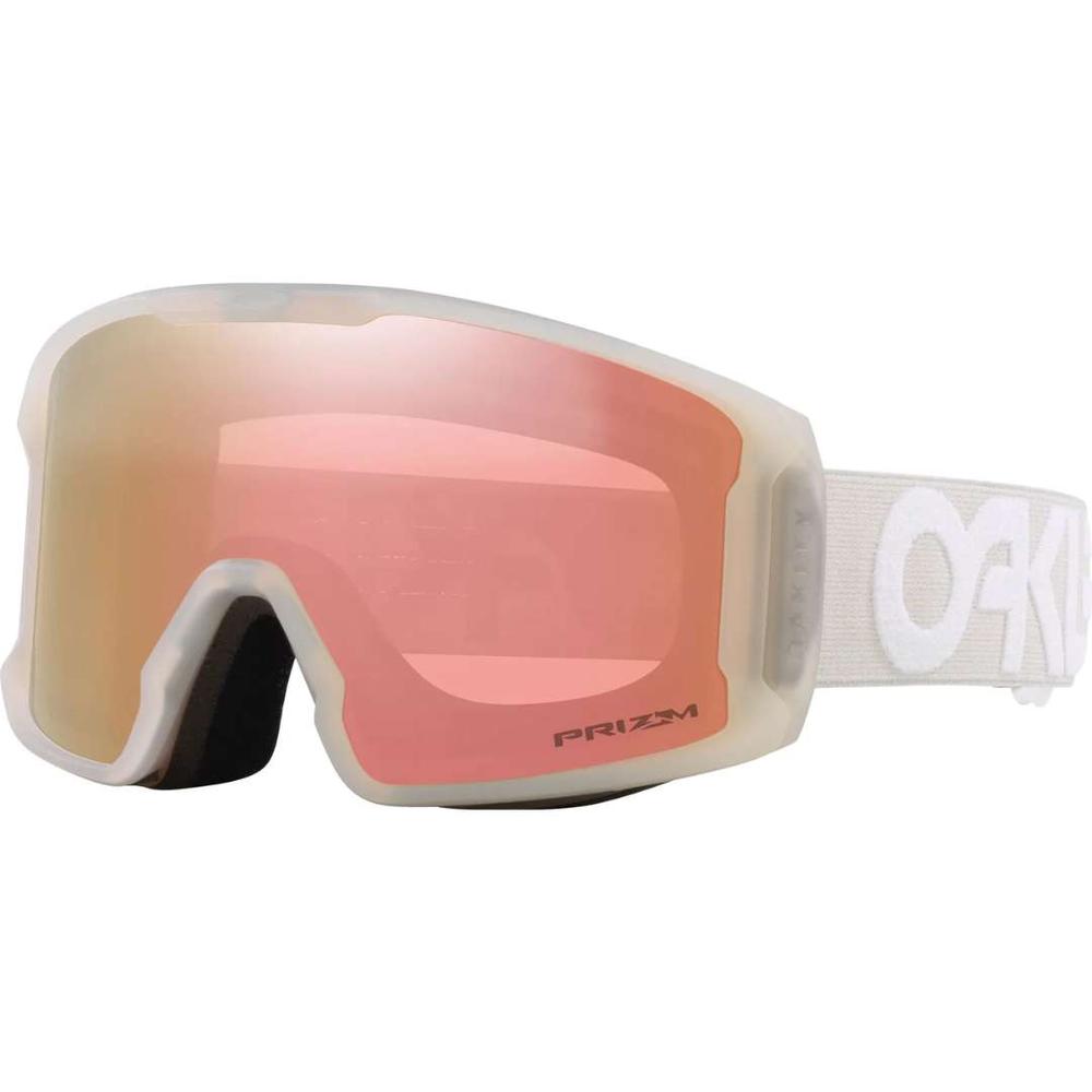  Oakley Line Miner M Snow Goggles - Cool Grey + Rose Gold