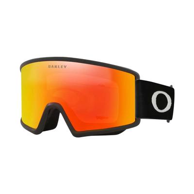 Oakley Target Line M Snow Goggles - Matte Black + Fire