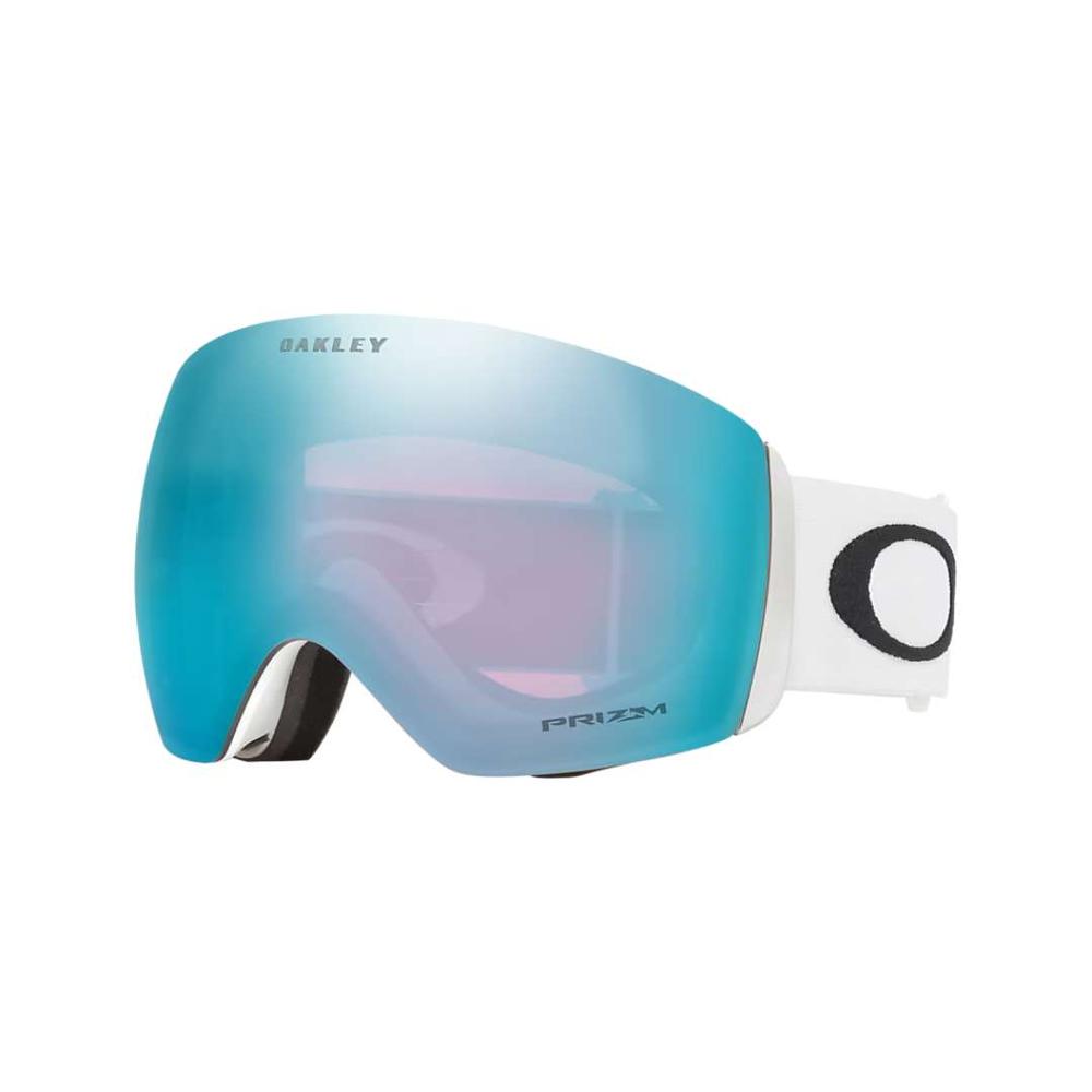  Oakley Flight Deck L Snow Goggles - Matte White + Sapphire