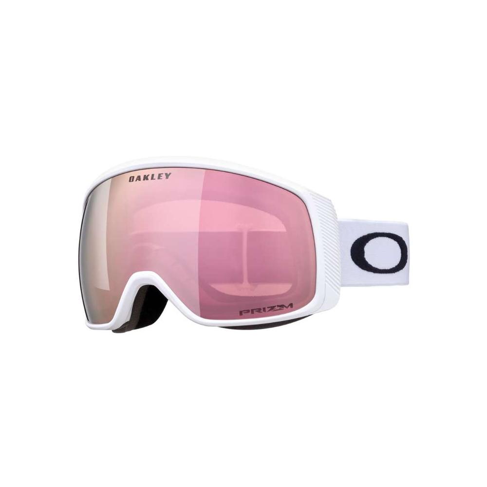  Oakley Flight Tracker M Snow Goggles - Matte White + Rose Gold
