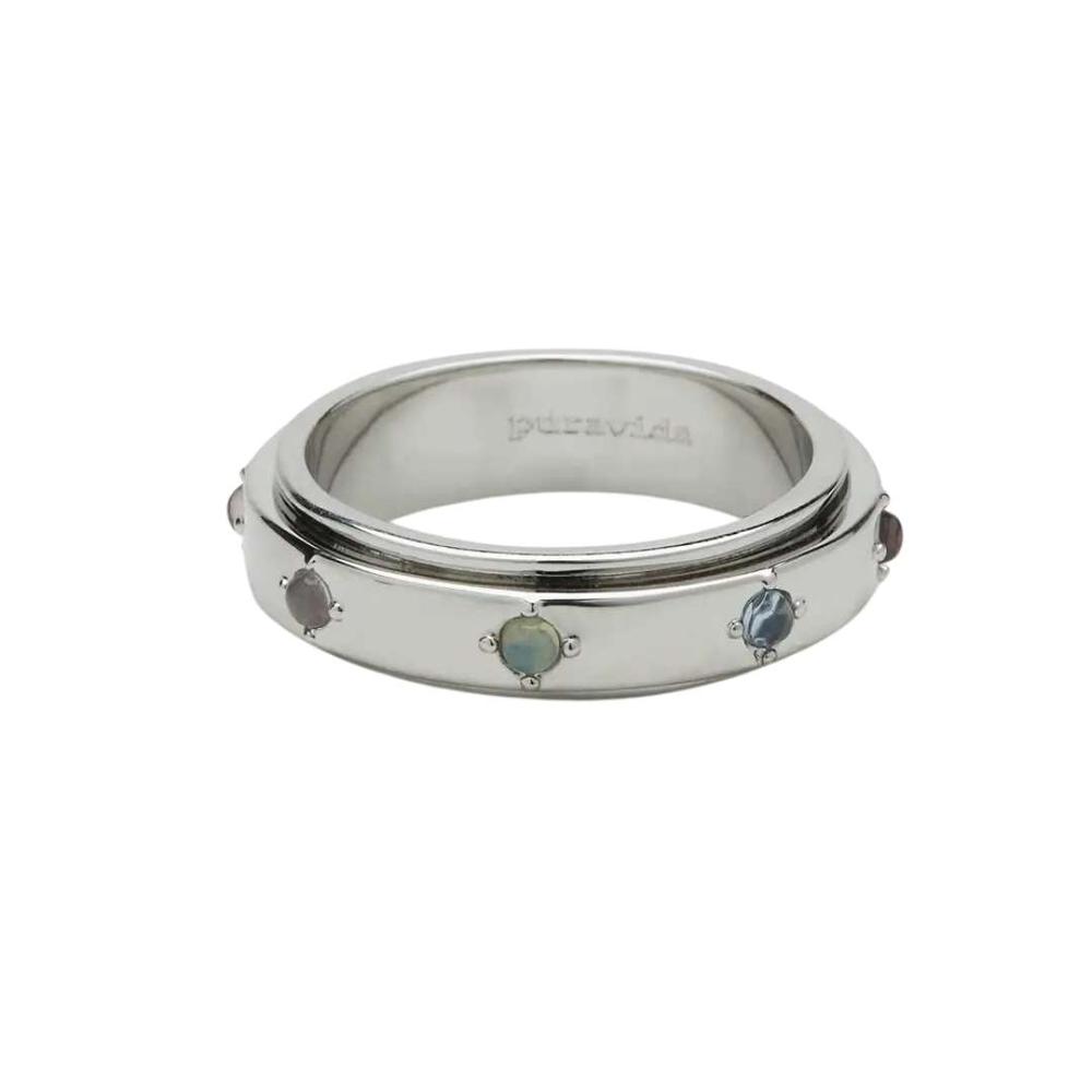  Pura Vida Mental Health Awareness Fidget Ring