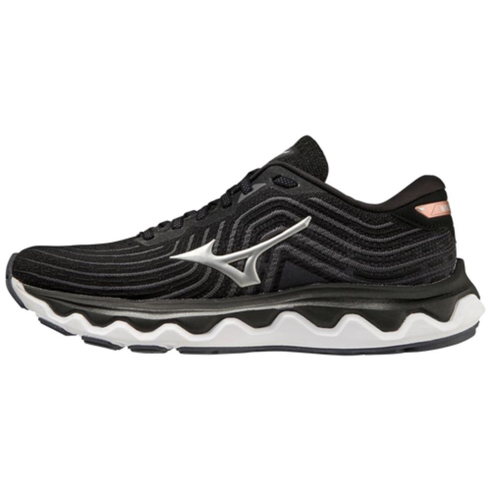 Mizuno Women's Wave Horizon 6 Shoes BLACK/SILVER