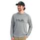 Huk Men's Pursuit Hoodie NIGHTOWLHTHR