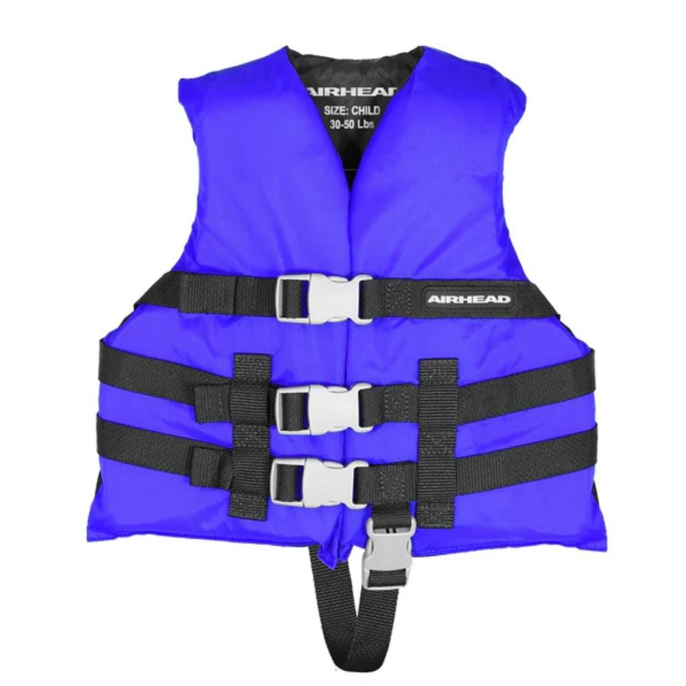 Airhead Children's General Boating CGA Life Vest BLUE