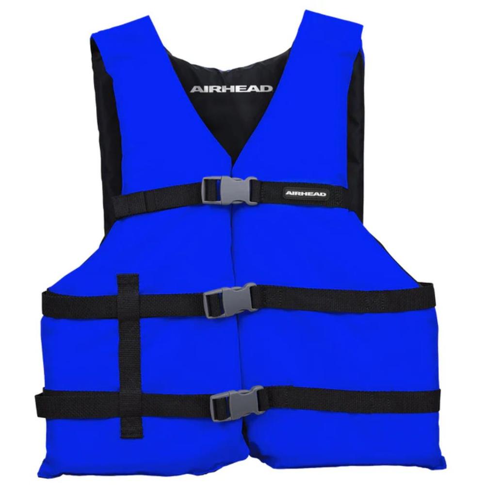 Airhead Adult Universal General Purpose CGA Life Vest BLUE