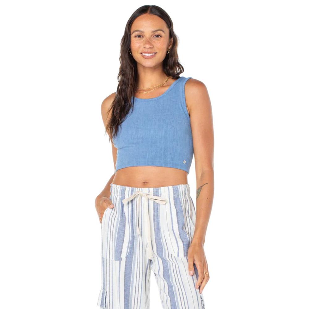 Roxy Good Keepsake Crop Top RIVIERASOLID
