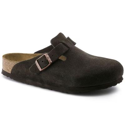 Birkenstock Boston Soft Footbed Suede Clog