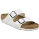 Birkenstock Women's Arizona Birko-Flor Sandals WHITE