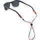 Cablz Silicone Adjustable Eyewear Retainer REDWHITEBLUEMARBLE