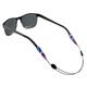 Cablz Zipz Adjustable Eyewear Retainer REDWHITEBLUEMARBLE