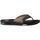 Reef Men's Fanning Flip Flops FOSSIL/RAVEN