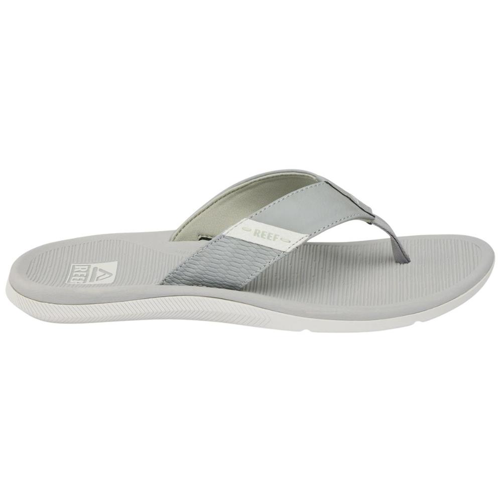 Reef Men's Santa Ana Flip Flops GREY/LIGHTGREY