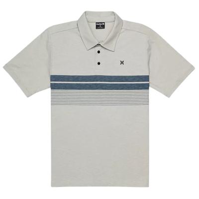 Hurley Men's Printed Stripe Polo Shirt
