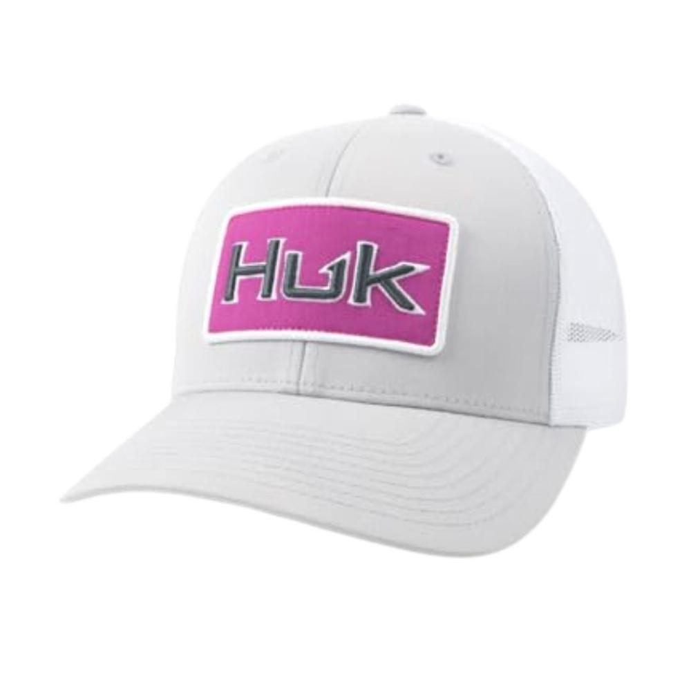 Huk Bold Patch Trucker Hat HARBORMIST