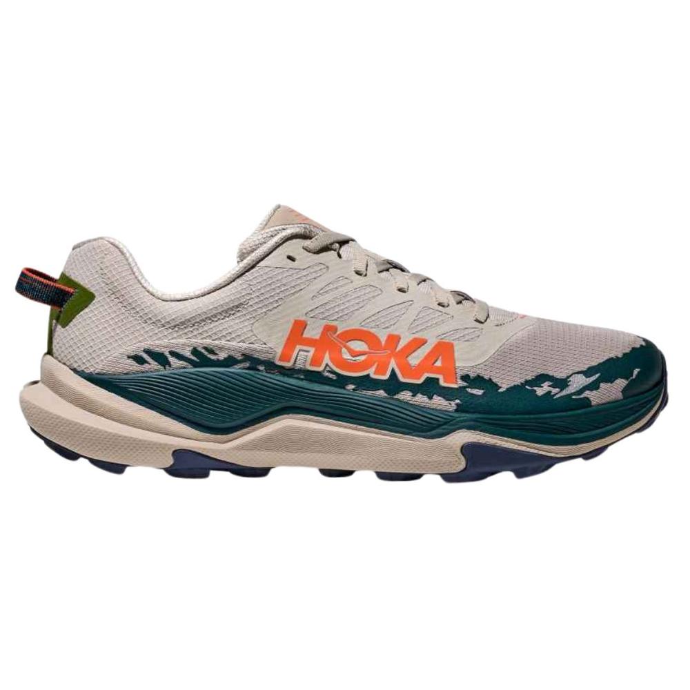 Hoka One Men's Torrent 4 Running Shoes PUTTY/BLUETWILIGHT