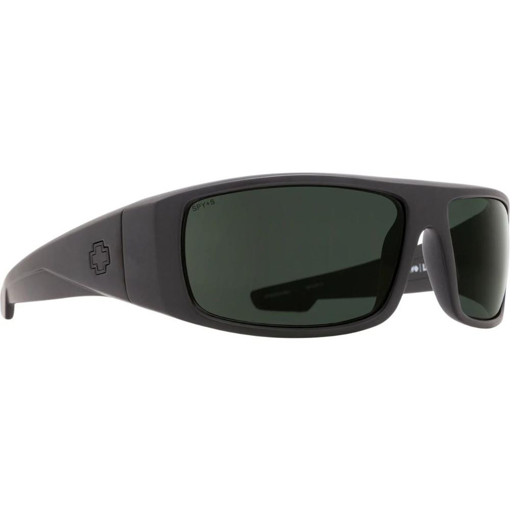 SPY Logan Sunglasses MATTEBLACKANSIRXHAPPYGRAYGREEN