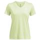 Under Armour Women's UA Tech Twist Shirt RETROGREENWHITE