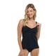 Skye Solids Piper Tankini BLACK