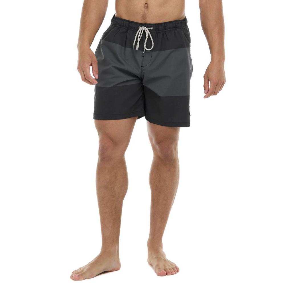 Eidon Men's Triplex Volley Shorts BLACK