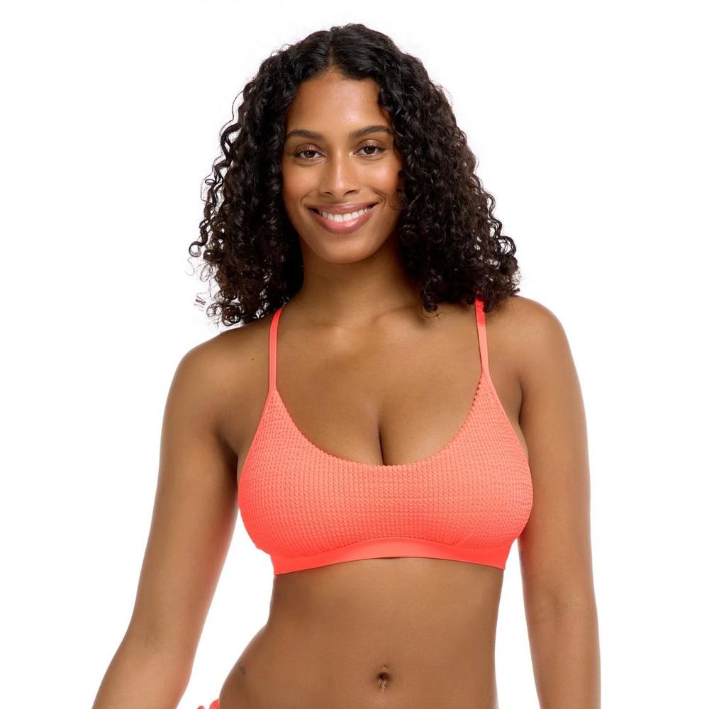 Eidon Sorbet Alexa D Cup Bikini Top SOURPEACH
