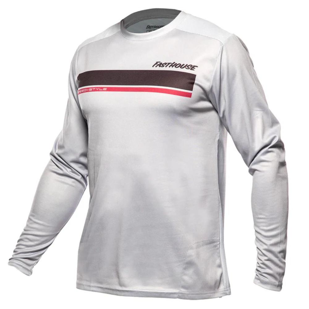 Fasthouse Impakt Cosmos Long Sleeve Jersey LIGHTGRAY