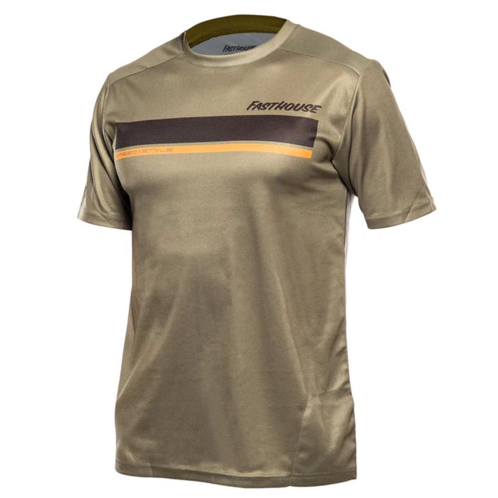 Fasthouse Impakt Cosmos Short Sleeve Jersey OLIVE