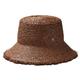 Hemlock Lenny Straw Bucket Hat MOCHA