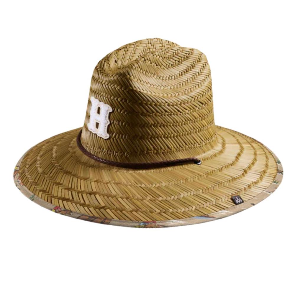 Hemlock Island Cowboy Signature Lifeguard Straw Hat ISLANDCOWBOY
