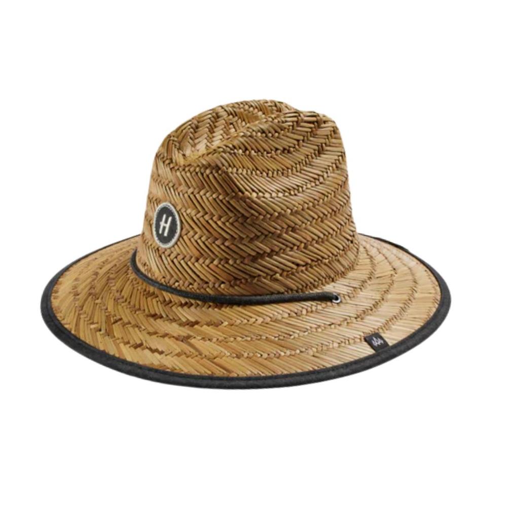 Hemlock Kids 7-12 Lifeguard Straw Hat SOLIDBLACK