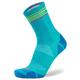 Balega Blister Resist Light Mini Crew Socks LAKEBLUE/LIMEPUNCH