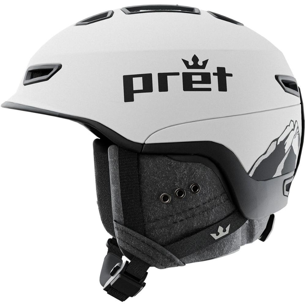 Pret Fury Snow Helmet TETONWHITE