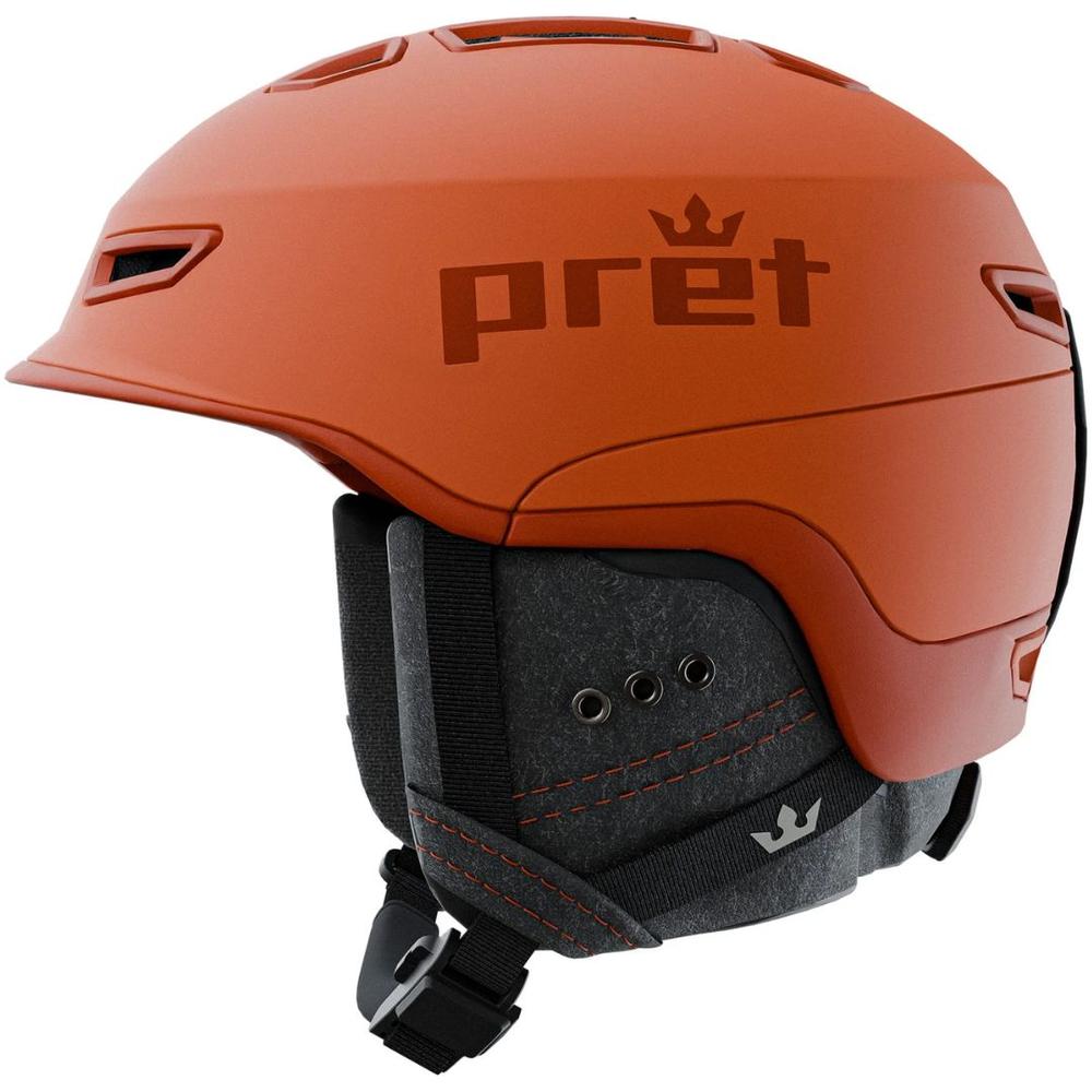 Pret Fury Snow Helmet ORANGE