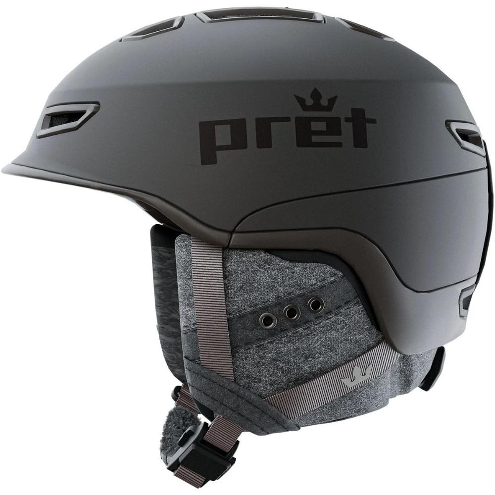 Pret Women's Vision Snow Helmet BLACK