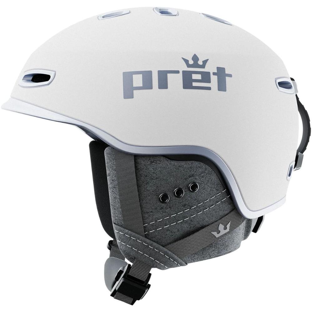 Pret Women's Lyric Snow Helmet WHITE