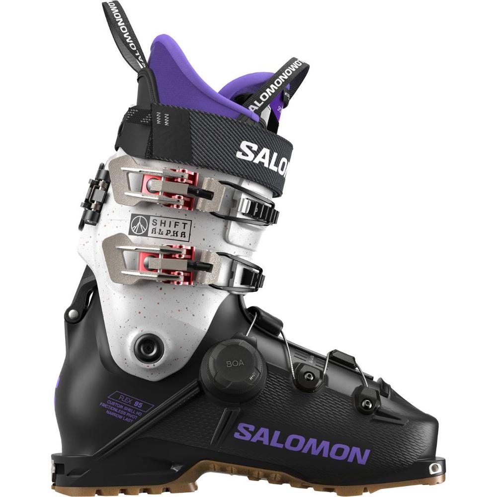 Salomon Women's Shift Alpha BOA 95 Ski Boots 2026 BLACK/ULTRAVIOLET/ULTRAVIOLET