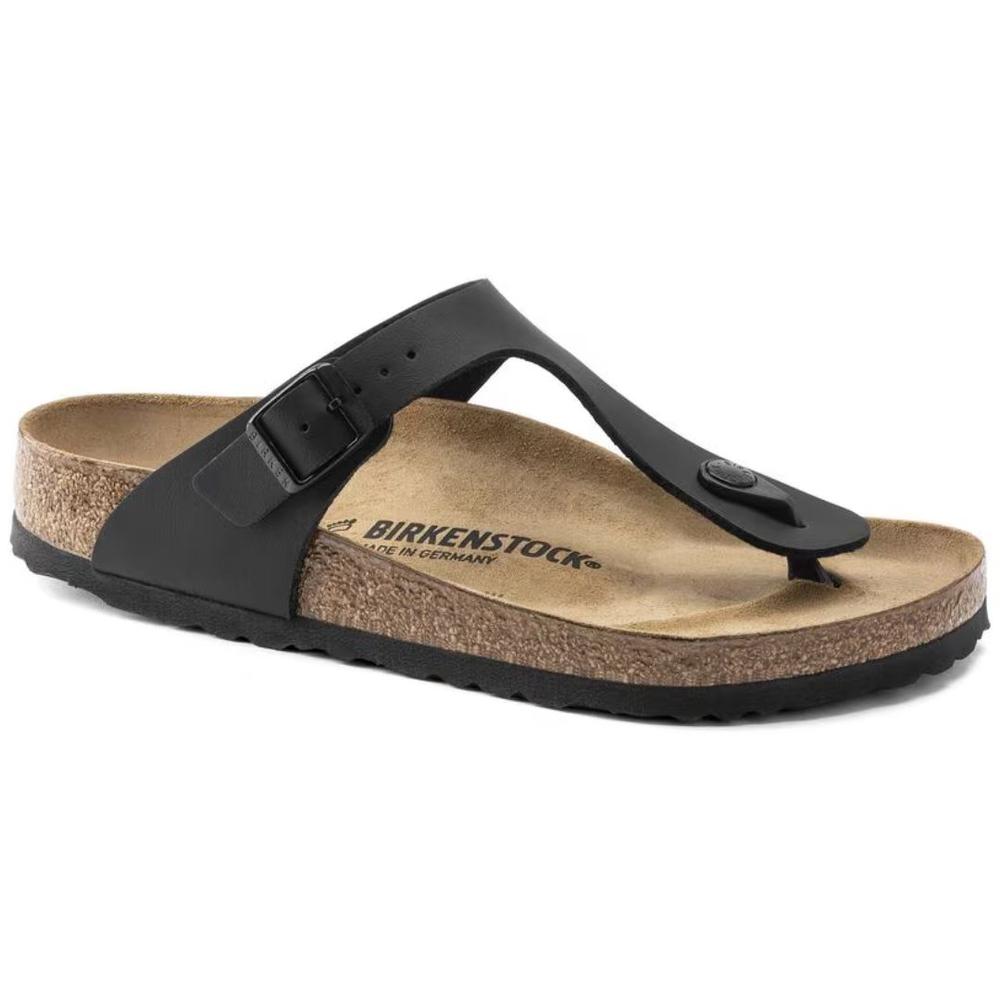 Birkenstock Women's Gizeh Birko-Flor Sandal BLACK