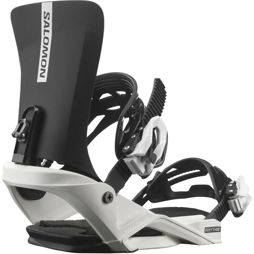 Salomon Youth Rhythm Jr Snowboard Bindings 2027 BLACK/WHITE