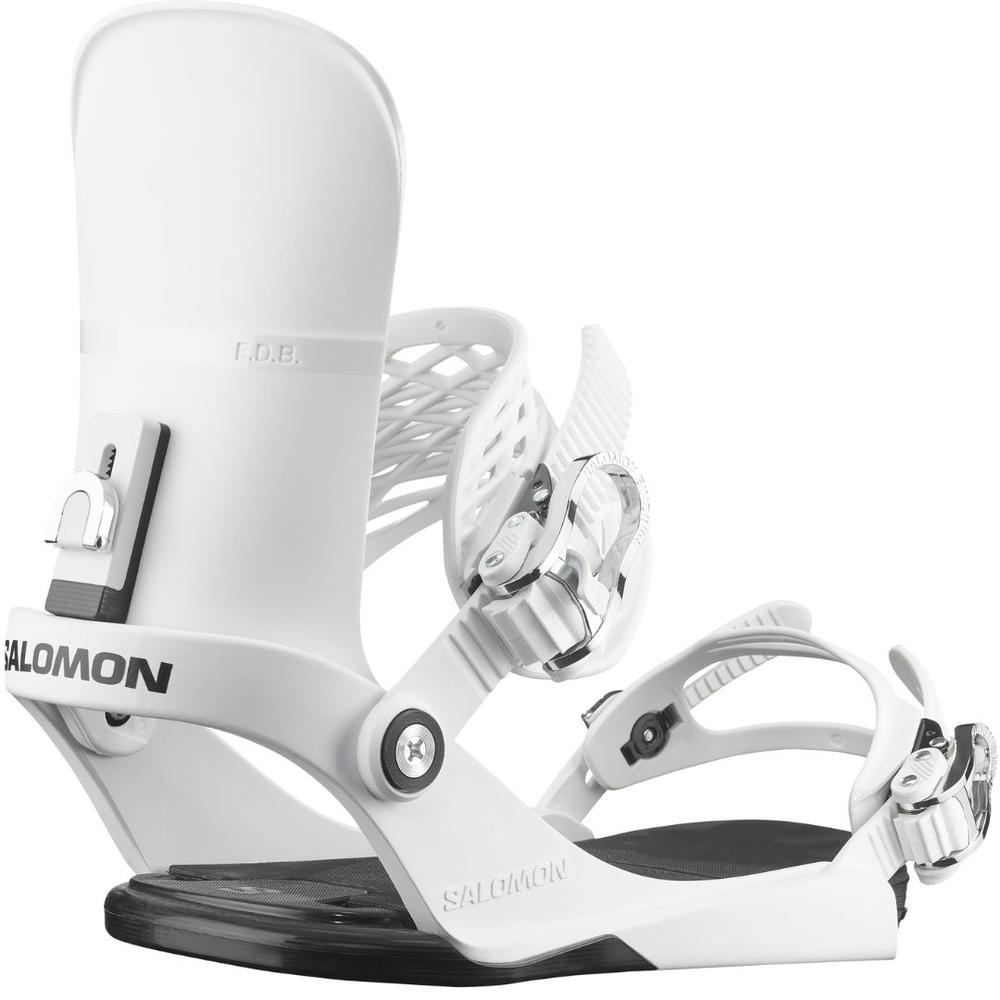 Salomon EDB Snowboard Bindings 2026 WHITE