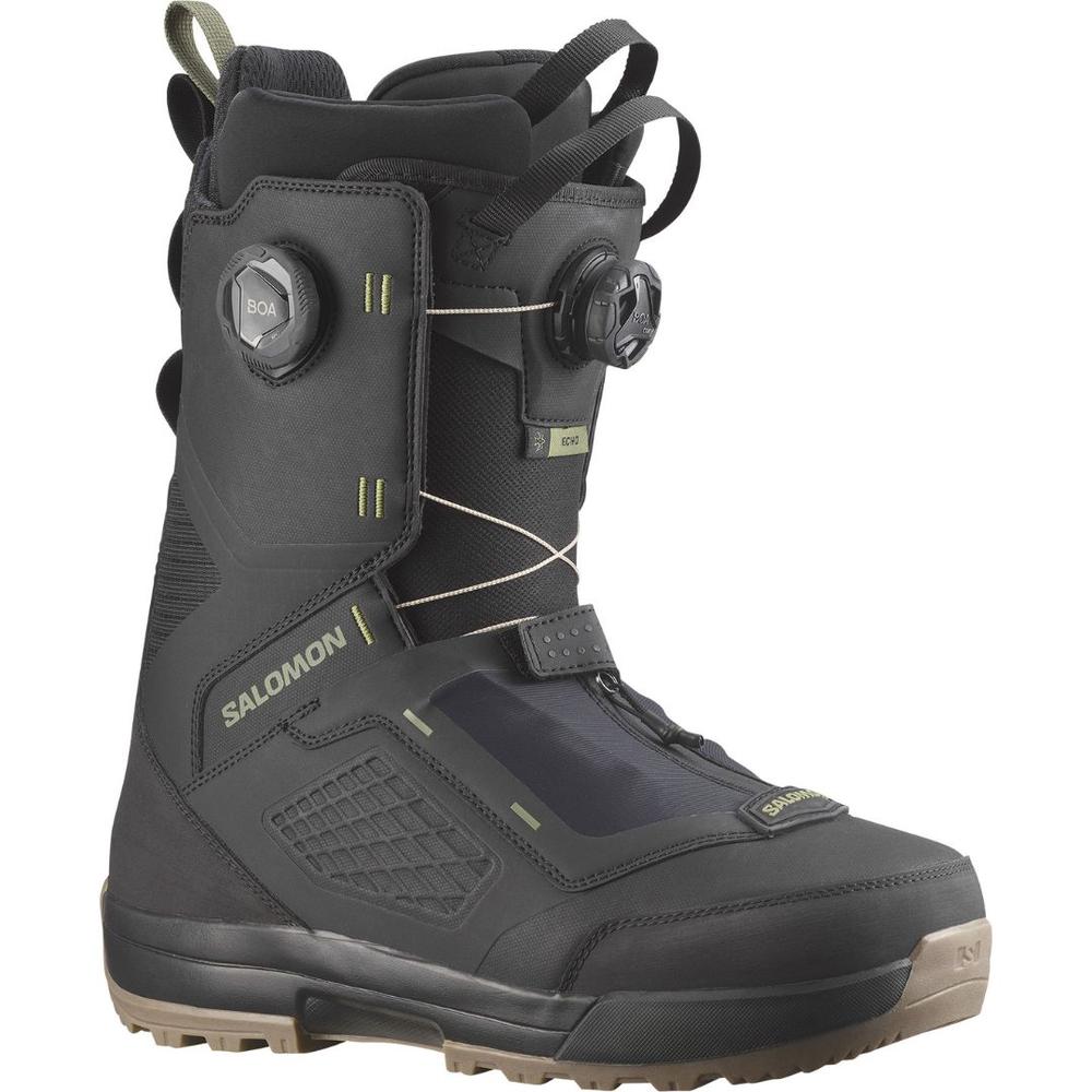 Salomon Men's Echo Dual BOA Snowboard Boots 2027 BLACK