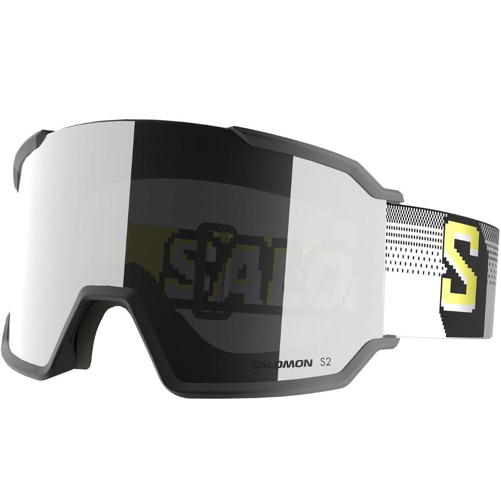 Salomon S/View 3 Snow Goggles - Black BKPIXELSUPERWHITE