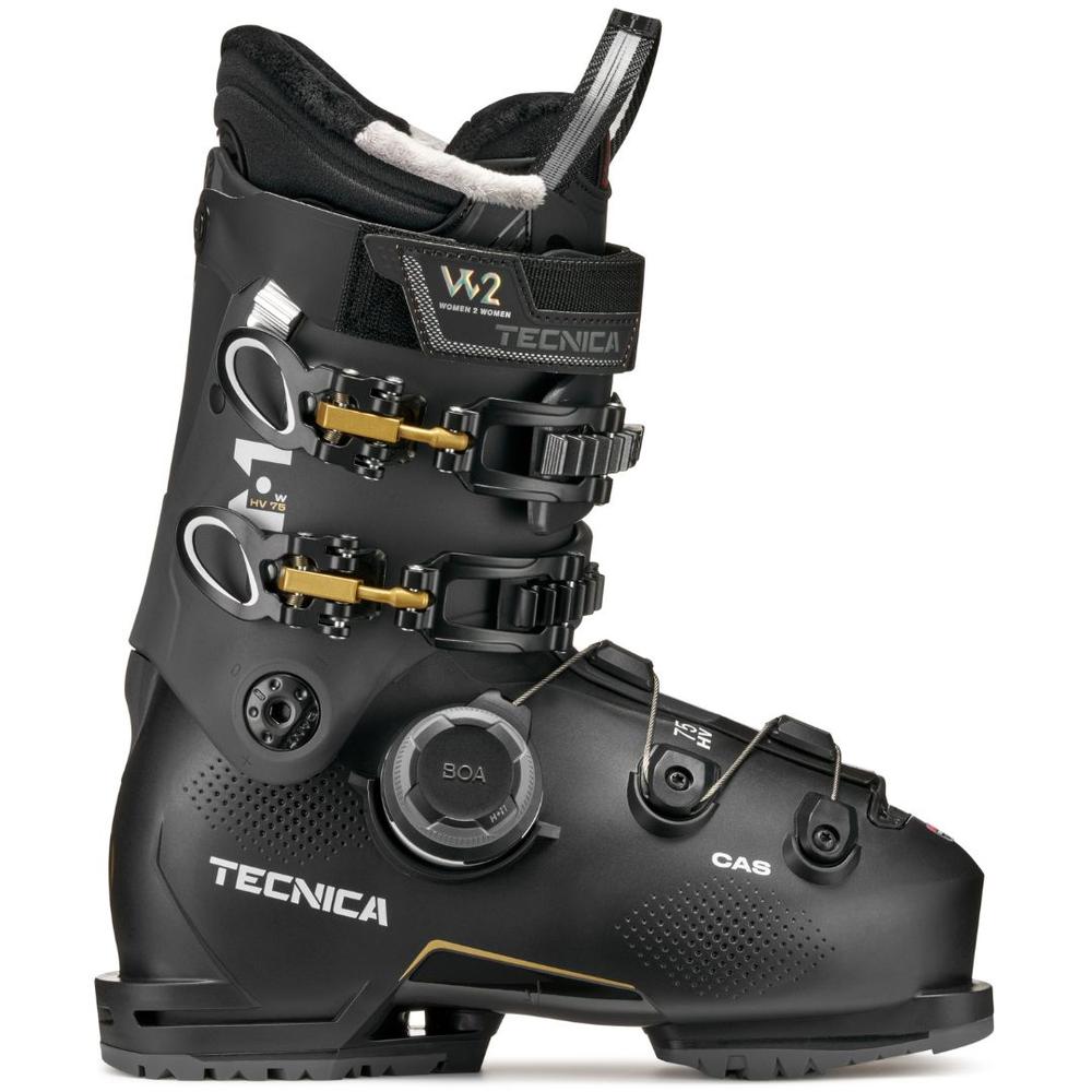 Tecnica Women's Mach BOA HV 75 Ski Boots 2027 BLACK