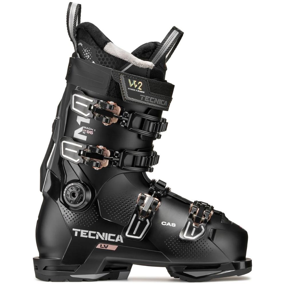 Tecnica Women's Mach1 LV 95 Ski Boots 2026 BLACK
