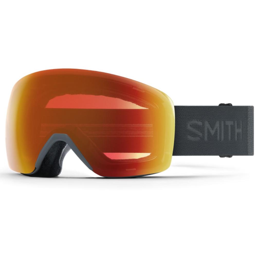 Smith Skyline Snow Goggles - Slate + Everyday Red SLATECHROMAPOPEVERYDAYREDMIRROREXTRALEN
