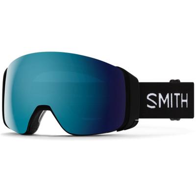 Smith 4D Mag Snow Goggles - Black + Sun Blue