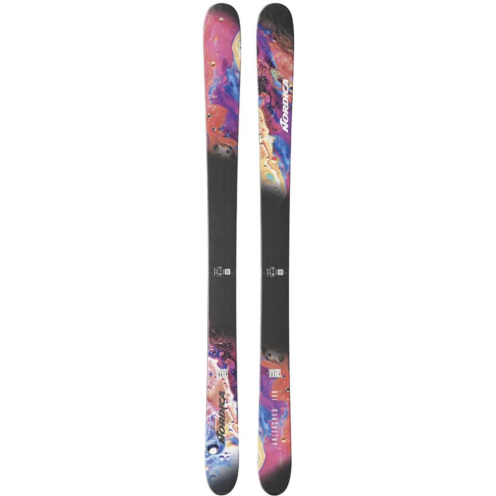 Nordica Unleashed 108 Skis 2026 OILSLICKPURPLE