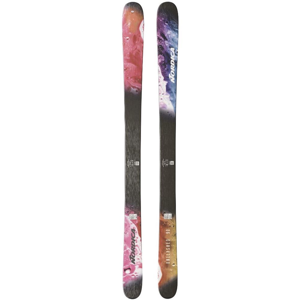 Nordica Unleashed 90 Skis 2026 OILSLICKPINK