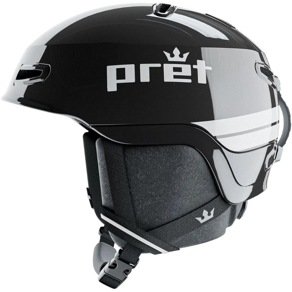 Pret Youth Moxie Snow Helmet BLACKSTRIPE