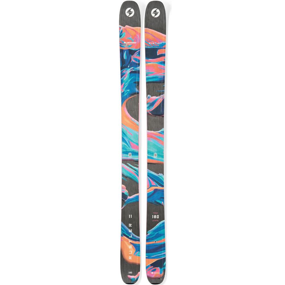 Blizzard Rustler 11 Skis 2027 BLACK/ORANGE