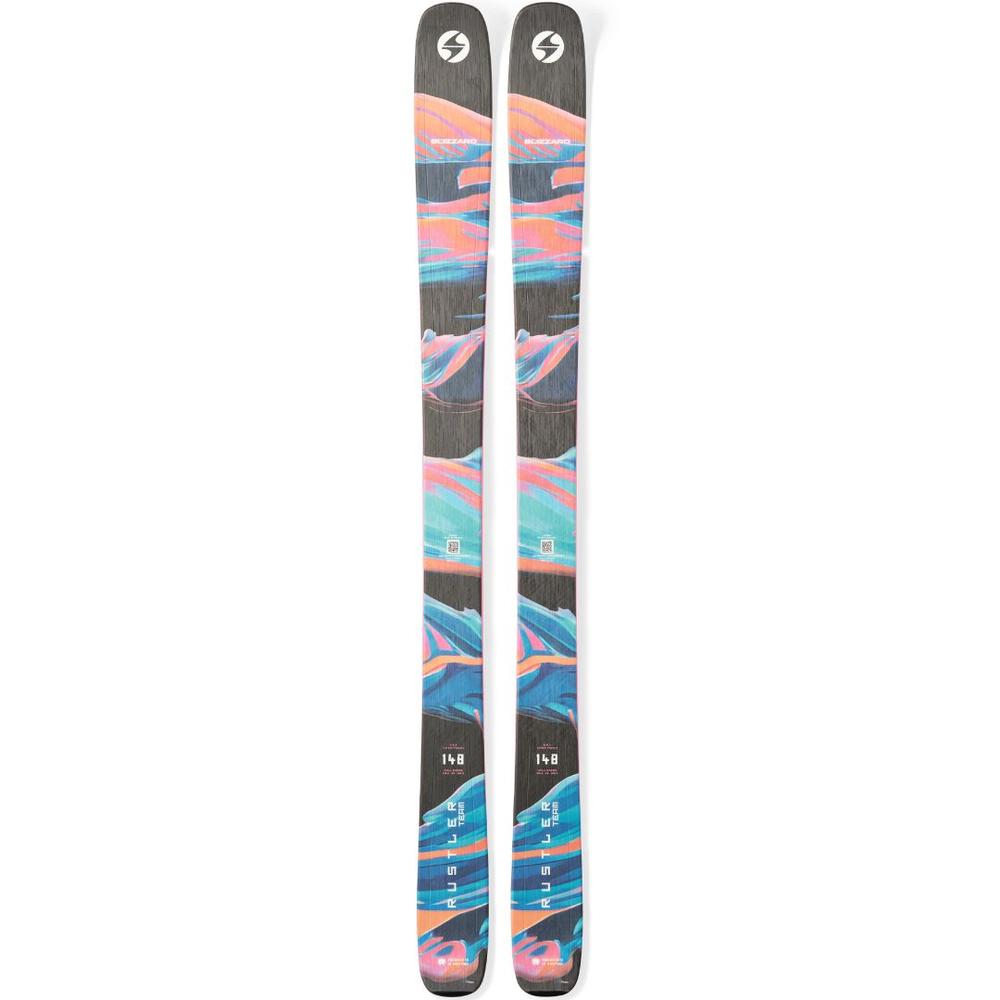 Blizzard Youth Rustler Team Skis 2027 BLACK/ORANGE